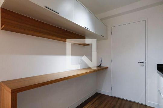 Cozinha de kitnet/studio à venda com 1 quarto, 25m² em Consolação, São Paulo