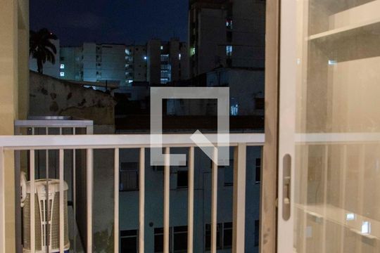 varanda de apartamento para alugar com 1 quarto, 38m² em Centro, Rio de Janeiro