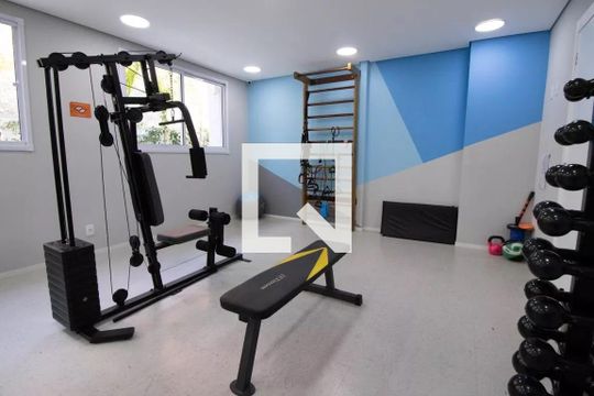 Área comum - Academia de kitnet/studio para alugar com 1 quarto, 27m² em Vila Guarani (zona Sul), São Paulo