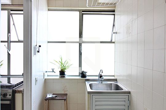 Área de Serviço de apartamento à venda com 3 quartos, 90m² em Centro, São Bernardo do Campo