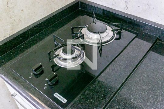 Cooktop - Cozinha de apartamento à venda com 1 quarto, 82m² em Jardim Paulista, São Paulo