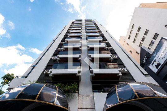 Fachada de apartamento à venda com 1 quarto, 82m² em Jardim Paulista, São Paulo