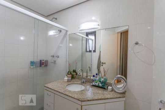 Banheiro Suíte de apartamento à venda com 3 quartos, 98m² em Vila Romana, São Paulo