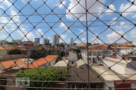 Vista sala de apartamento para alugar com 3 quartos, 99m² em Santa Paula, São Caetano do Sul