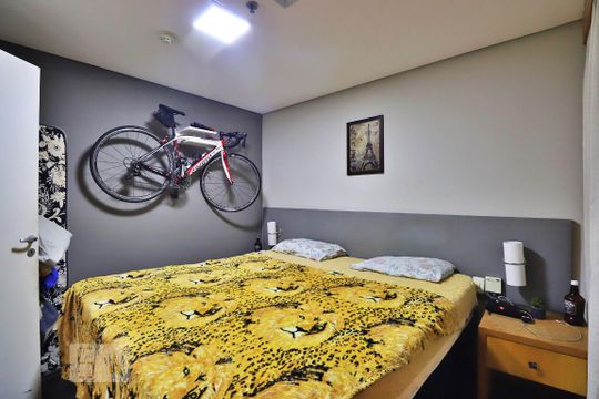 Quarto de apartamento à venda com 1 quarto, 44m² em Centro, Santo André