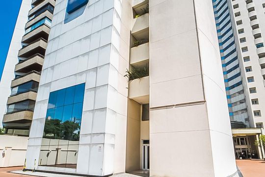 Fachada de apartamento à venda com 1 quarto, 44m² em Centro, Santo André