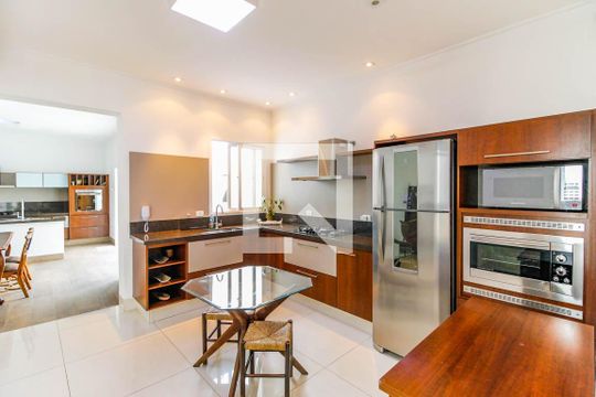 Cozinha gourmet de casa para alugar com 5 quartos, 430m² em Brooklin Paulista, São Paulo
