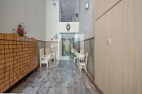 Hall de Entrada de apartamento para alugar com 1 quarto, 50m² em Centro, Belo Horizonte