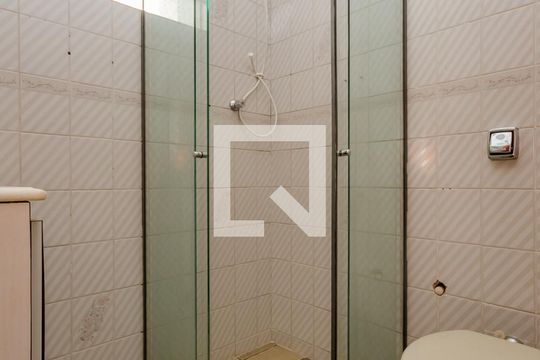 Banheiro da Suíte de apartamento para alugar com 1 quarto, 50m² em Centro, Belo Horizonte