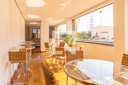 Área comum - Salão de festas de apartamento para alugar com 2 quartos, 55m² em Parque Residencial da Lapa, São Paulo
