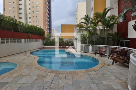 Área comum - Piscina de apartamento para alugar com 3 quartos, 93m² em Pinheiros, São Paulo