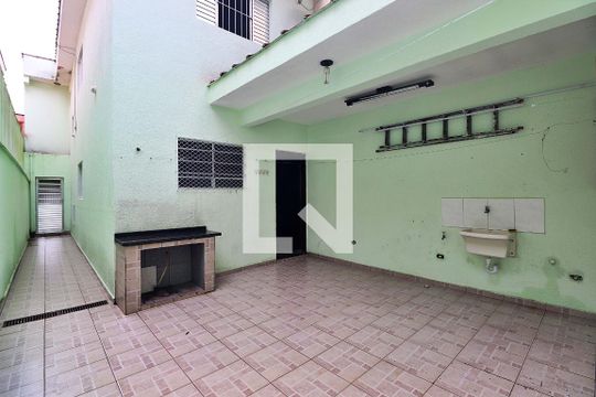Área de Serviço de casa à venda com 3 quartos, 149m² em Parque Marajoara, Santo André