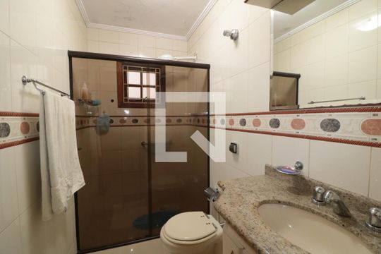 Banheiro da Suite de casa à venda com 3 quartos, 95m² em Vila Regente Feijó, São Paulo