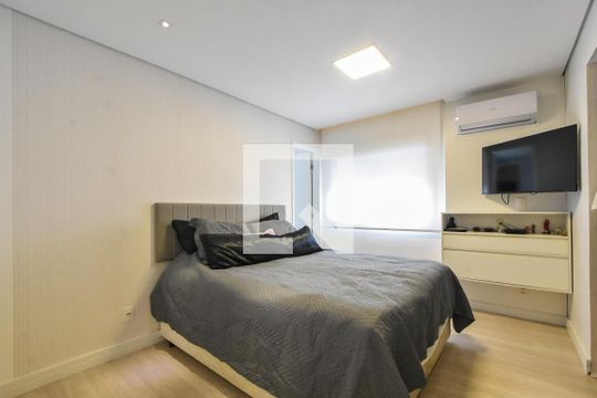 Suíte 01 de apartamento à venda com 3 quartos, 109m² em Jardim Aeroporto, São Paulo