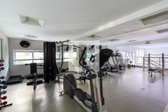 Área comum - Academia de apartamento à venda com 1 quarto, 48m² em Vila Nova Conceição, São Paulo