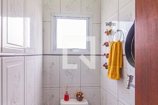 Lavabo de casa de condomínio à venda com 2 quartos, 92m² em Vila Tibiriçá, Santo André