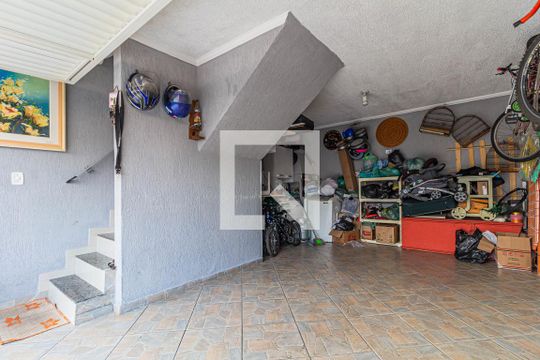 Garagem de casa de condomínio à venda com 2 quartos, 92m² em Vila Tibiriçá, Santo André