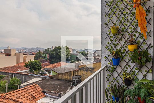 Sacada da Sala de casa de condomínio à venda com 2 quartos, 92m² em Vila Tibiriçá, Santo André