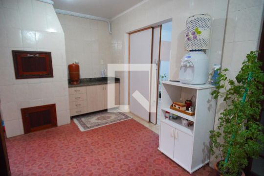 Cozinha casa 2 de casa à venda com 7 quartos, 455m² em Jardim Itu Sabará, Porto Alegre