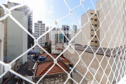 Vista de kitnet/studio para alugar com 1 quarto, 36m² em Santa Cecília, São Paulo