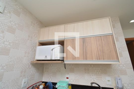 Cozinha de apartamento para alugar com 1 quarto, 37m² em Centro, Guarulhos