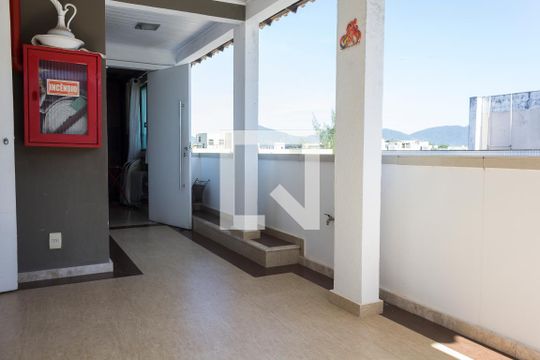 Varanda do segundo andar de apartamento à venda com 4 quartos, 140m² em Recreio dos Bandeirantes, Rio de Janeiro