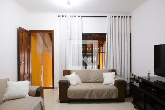 Sala de casa à venda com 2 quartos, 160m² em Jardim das Maravilhas, Santo André