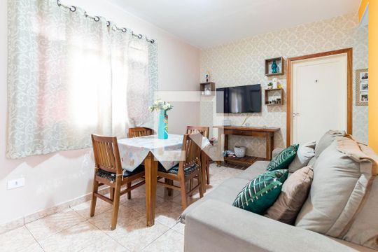 Sala de apartamento à venda com 2 quartos, 70m² em Jardim Consórcio, São Paulo