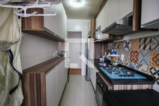 cozinha de apartamento à venda com 2 quartos, 50m² em Limão, São Paulo