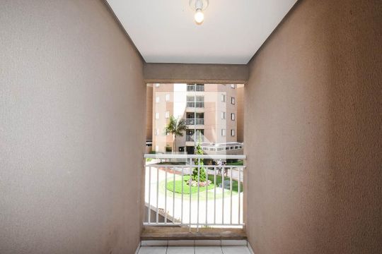 Varanda de apartamento à venda com 2 quartos, 57m² em Parque Taboao, Taboão da Serra