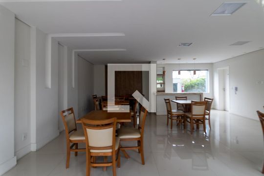 Área comum de apartamento à venda com 3 quartos, 130m² em Vila Bastos, Santo André