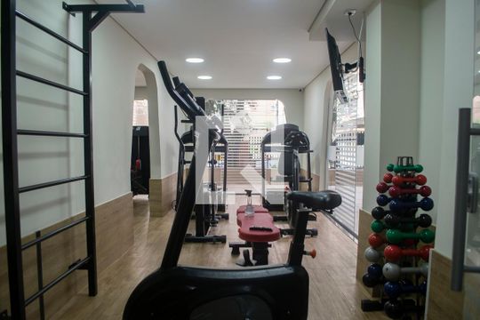academia de apartamento à venda com 2 quartos, 55m² em Jardim Íris, São Paulo