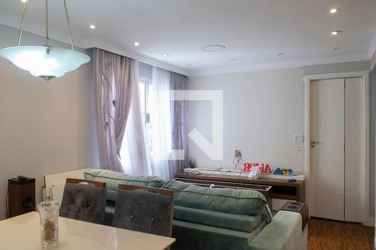 sala de apartamento à venda com 2 quartos, 55m² em Jardim Íris, São Paulo