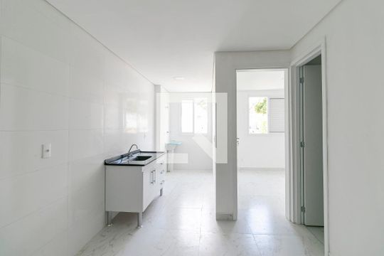 Cozinha / Acesso de apartamento para alugar com 1 quarto, 31m² em Vila Prudente, São Paulo