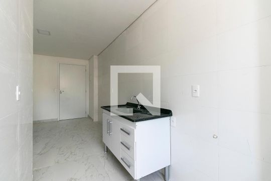 Cozinha de apartamento para alugar com 1 quarto, 31m² em Vila Prudente, São Paulo
