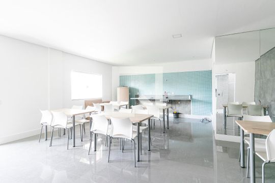 Área comum - Salão de festas de apartamento para alugar com 1 quarto, 31m² em Vila Prudente, São Paulo