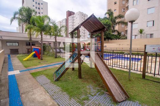 Área Comum - Playground de apartamento para alugar com 1 quarto, 45m² em Parque São Lourenço, São Paulo