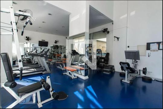Área comum - Academia de apartamento para alugar com 2 quartos, 47m² em Pinheiros, São Paulo
