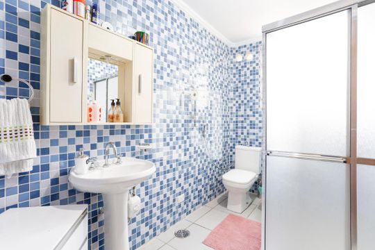 Banheiro de apartamento à venda com 3 quartos, 167m² em Bela Vista, São Paulo