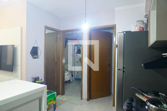 Cozinha de apartamento à venda com 2 quartos, 42m² em Cidade Patriarca, São Paulo
