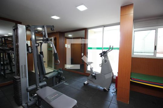 Área comum - Academia de apartamento para alugar com 1 quarto, 68m² em Taguatinga Centro (taguatinga), Brasília