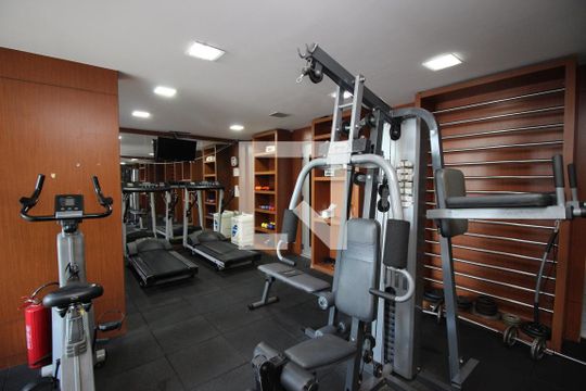 Área comum - Academia de apartamento para alugar com 1 quarto, 68m² em Taguatinga Centro (taguatinga), Brasília