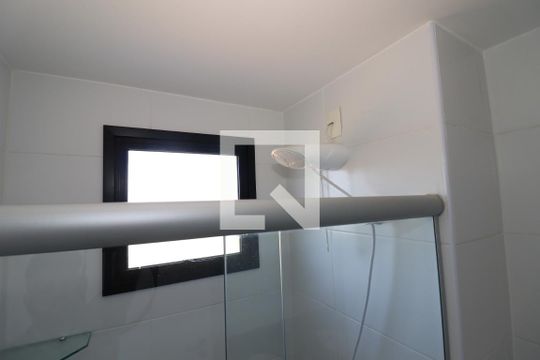 Banheiro da Suíte de apartamento para alugar com 2 quartos, 65m² em Taguatinga Sul, Brasília