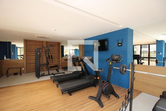 Área comum - Academia de apartamento para alugar com 2 quartos, 65m² em Taguatinga Sul, Brasília