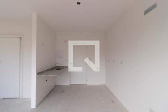 Cozinha de kitnet/studio para alugar com 1 quarto, 25m² em Santana, São Paulo