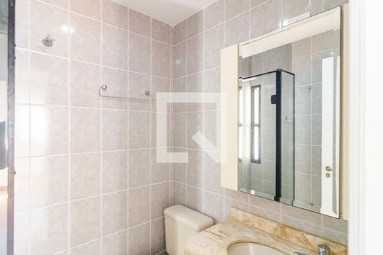 Banheiro Social de apartamento para alugar com 3 quartos, 60m² em Vila Mascote, São Paulo