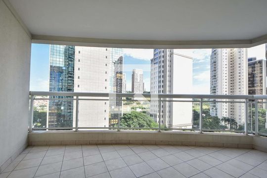 Varanda de apartamento para alugar com 1 quarto, 48m² em Cidade Monções, São Paulo