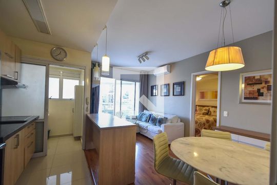 Apartamento para alugar com 1 quarto, 48m² em Cidade Monções, São Paulo