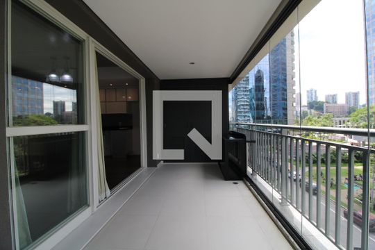 Varanda de apartamento à venda com 2 quartos, 97m² em Cidade Monções, São Paulo