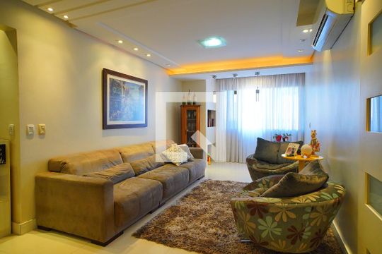 Sala de apartamento à venda com 3 quartos, 144m² em Harmonia, Canoas
